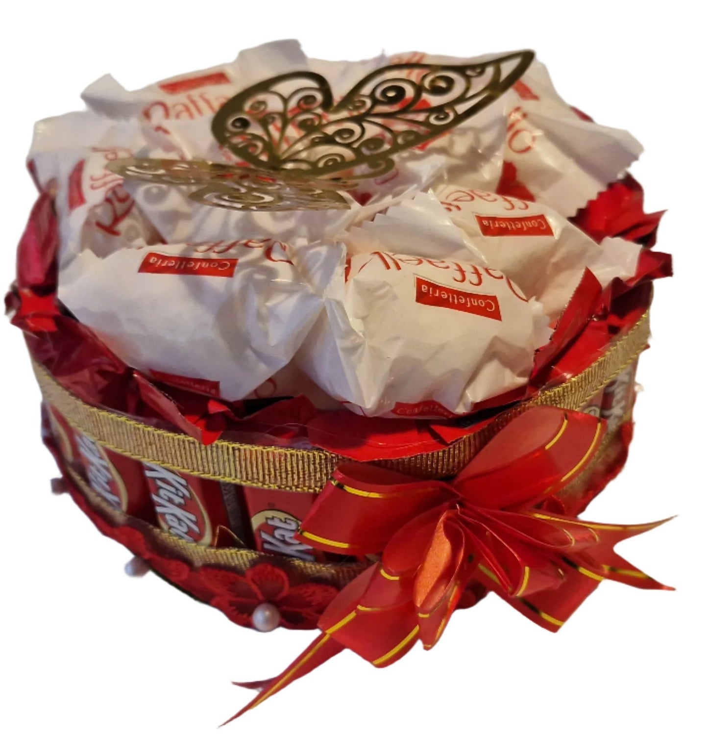 Chocolate Gift KitKat and Rafaello small size 15cm