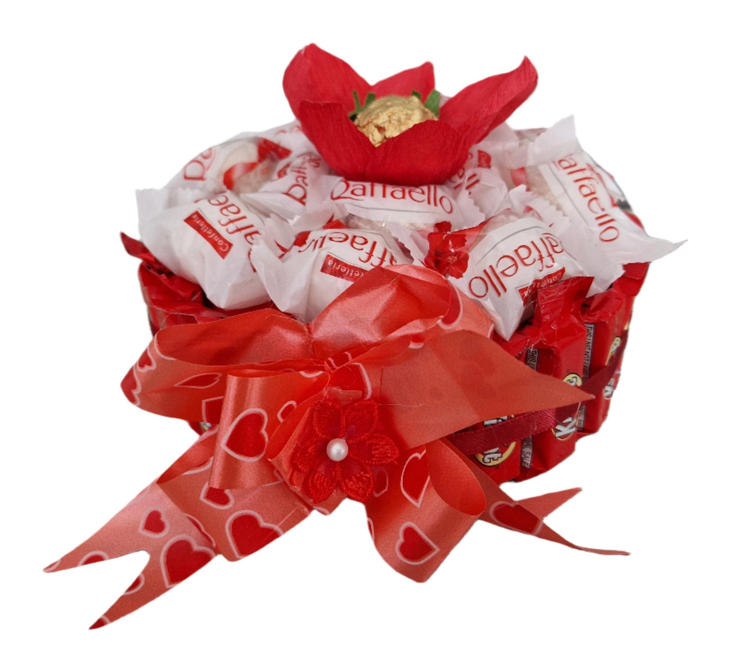 Chocolate Gift KitKat and Rafaello midium size 19cm