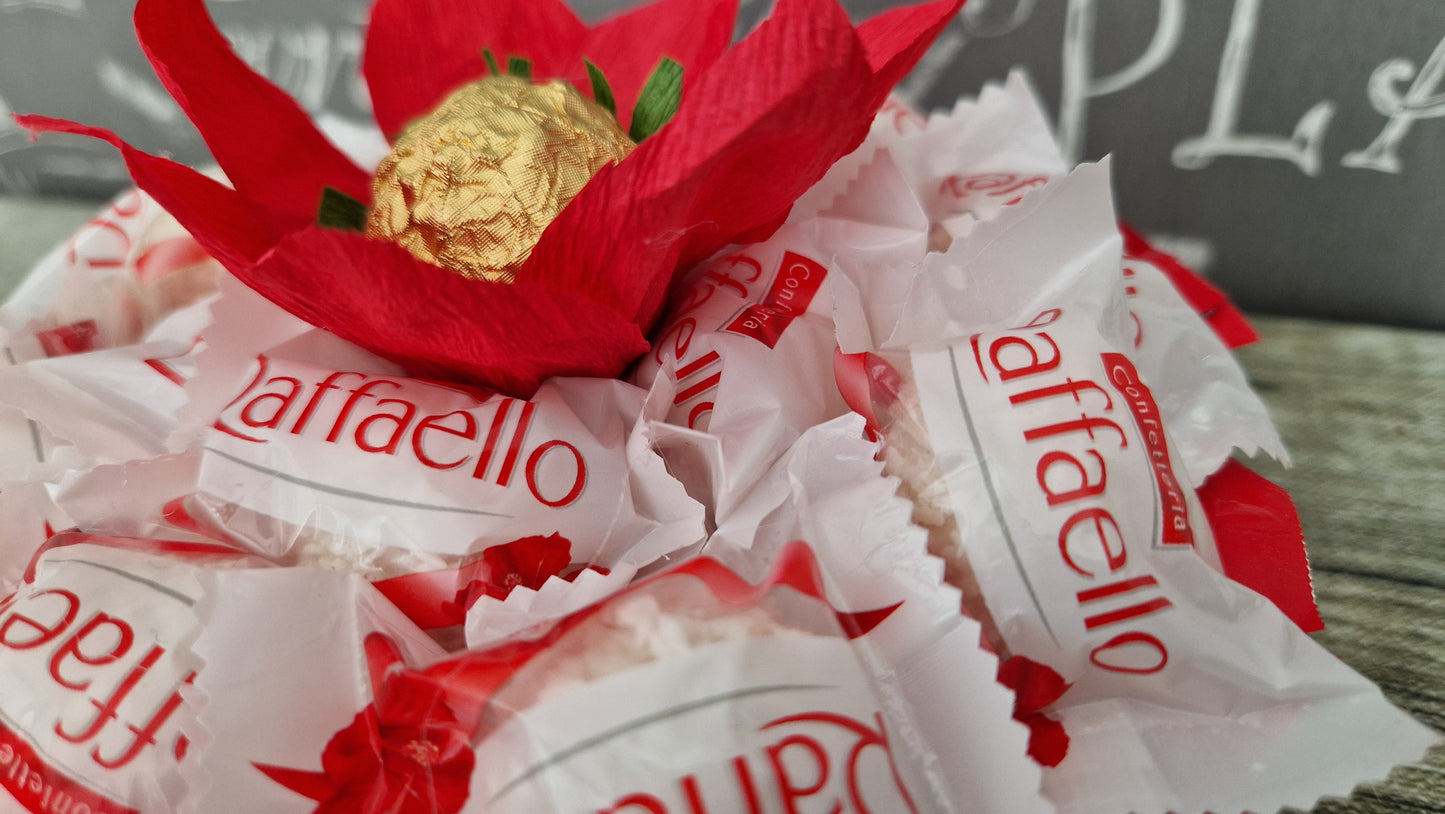 Chocolate Gift KitKat and Rafaello midium size 19cm