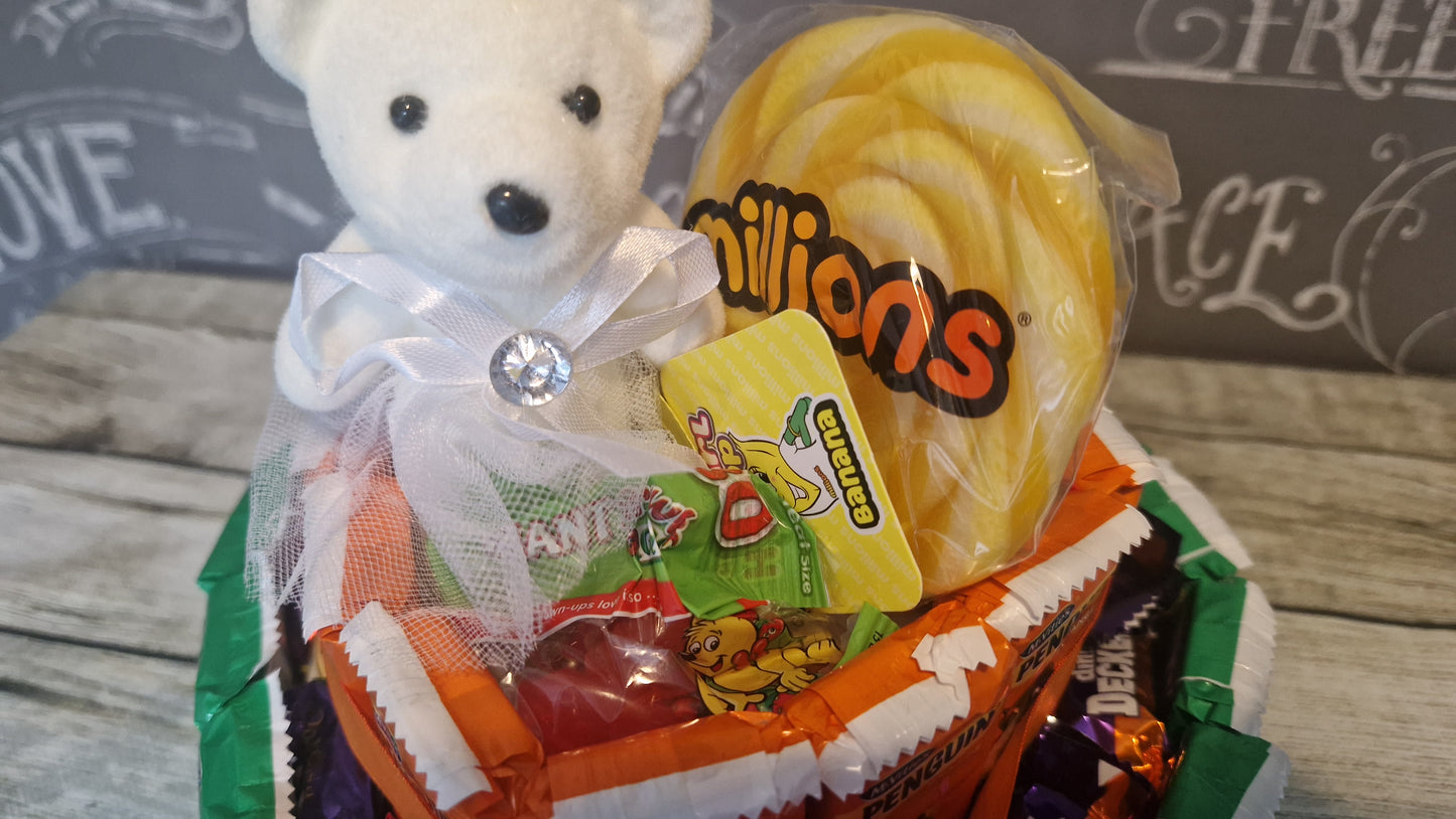 Chocolate Gift Penguin and white bear big sweet gift