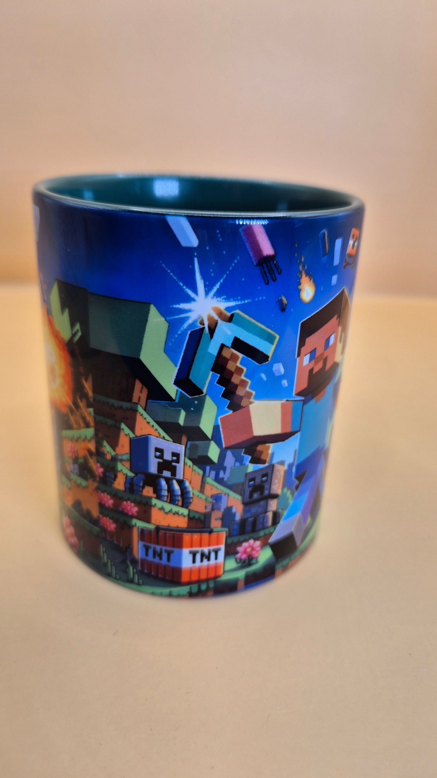 Minecraft-Themed Mugs โ 20 Full-Color Designs! 11 oz sublimation mugs