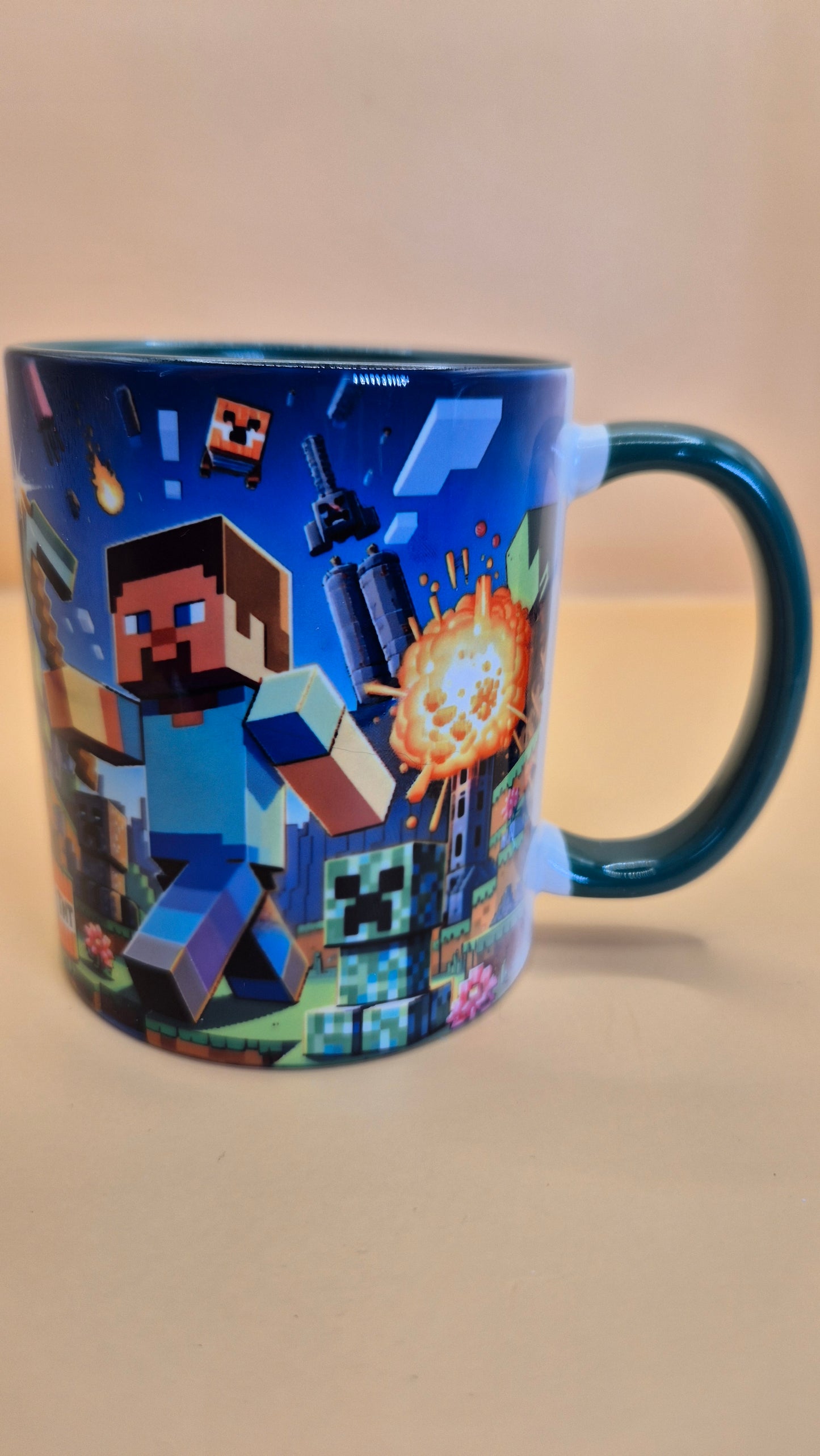 Minecraft-Themed Mugs โ 20 Full-Color Designs! 11 oz sublimation mugs