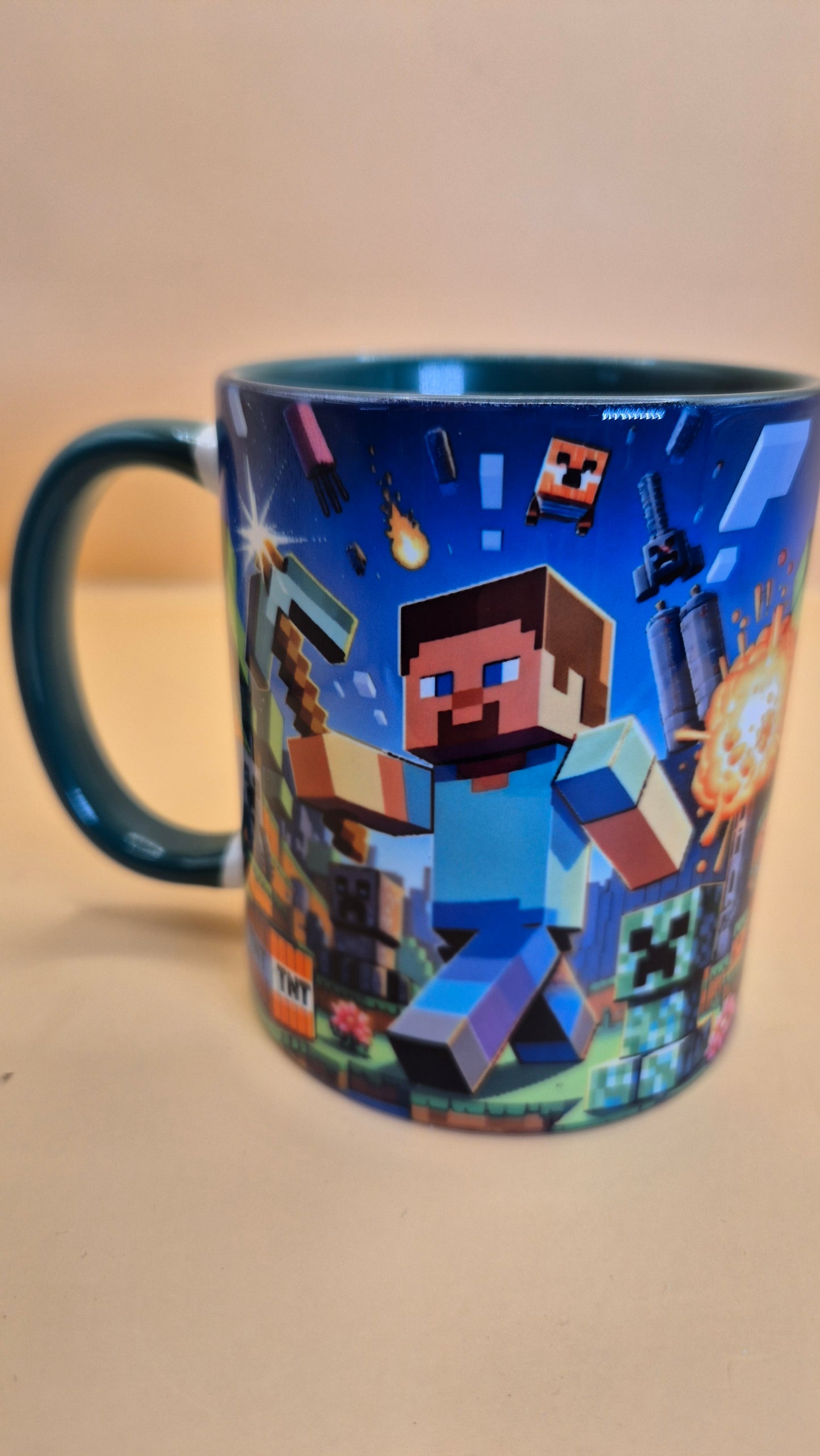 Minecraft-Themed Mugs โ 20 Full-Color Designs! 11 oz sublimation mugs