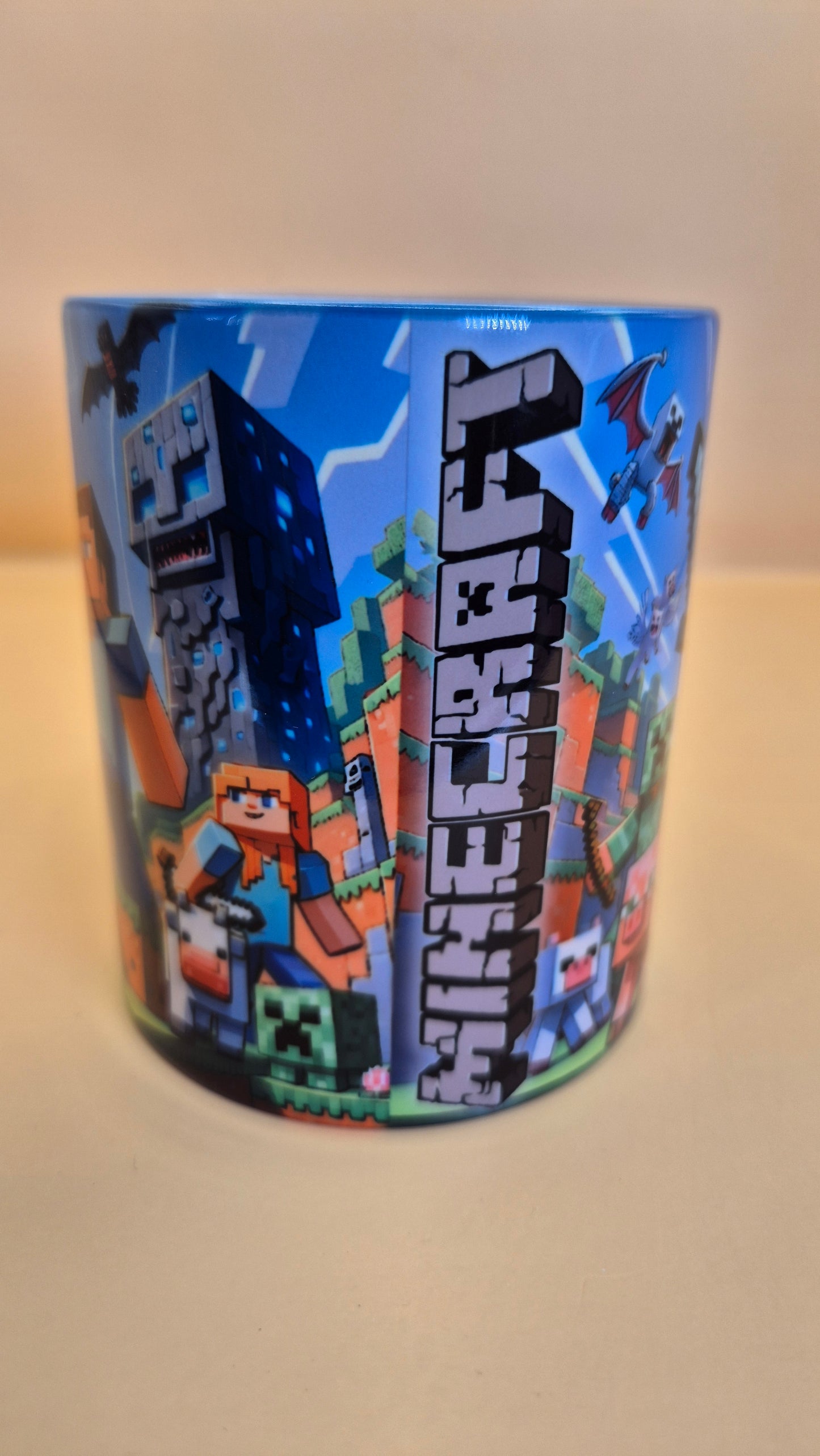 Minecraft-Themed Mugs โ 20 Full-Color Designs! 11 oz sublimation mugs