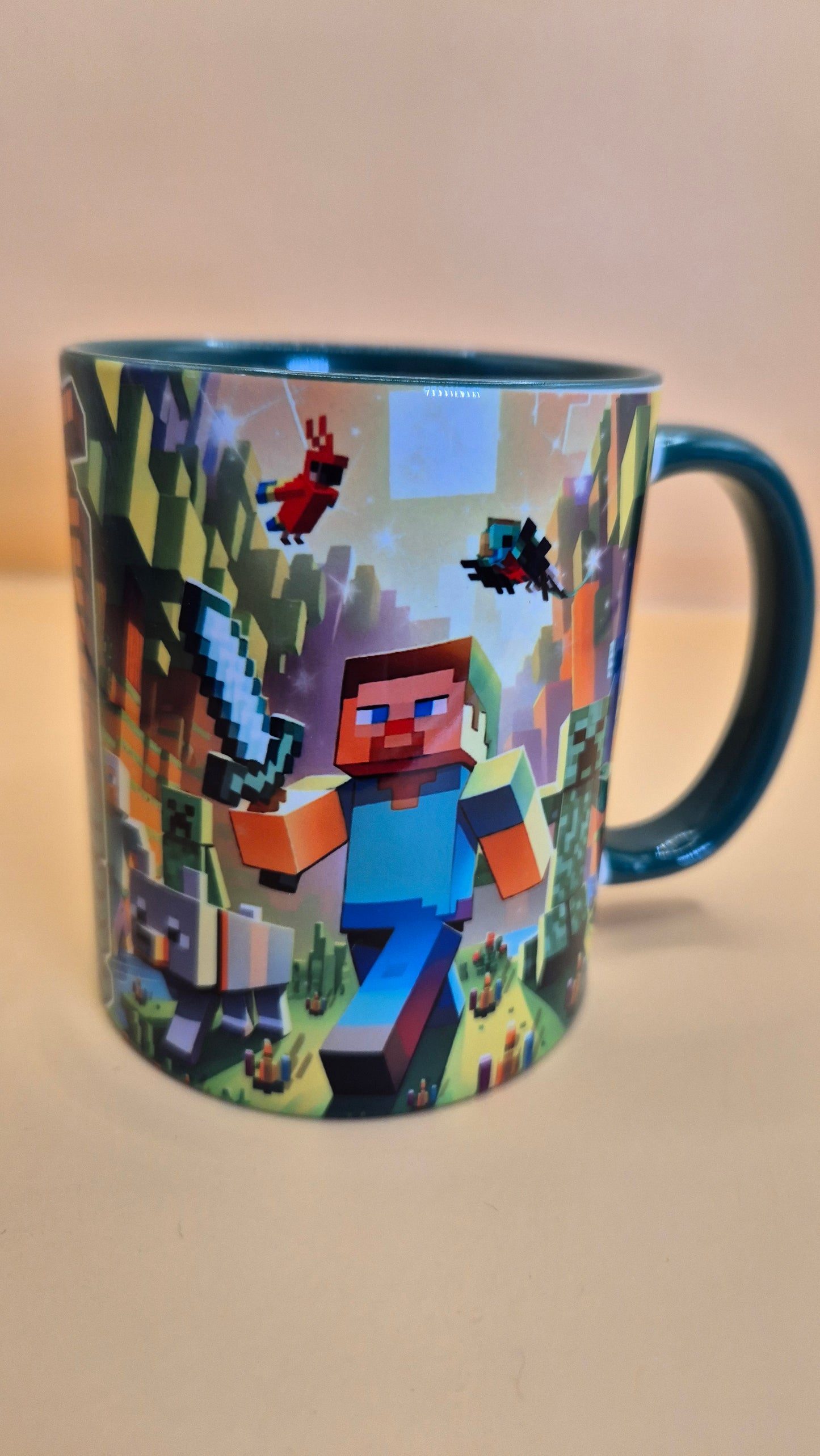 Minecraft-Themed Mugs โ 20 Full-Color Designs! 11 oz sublimation mugs