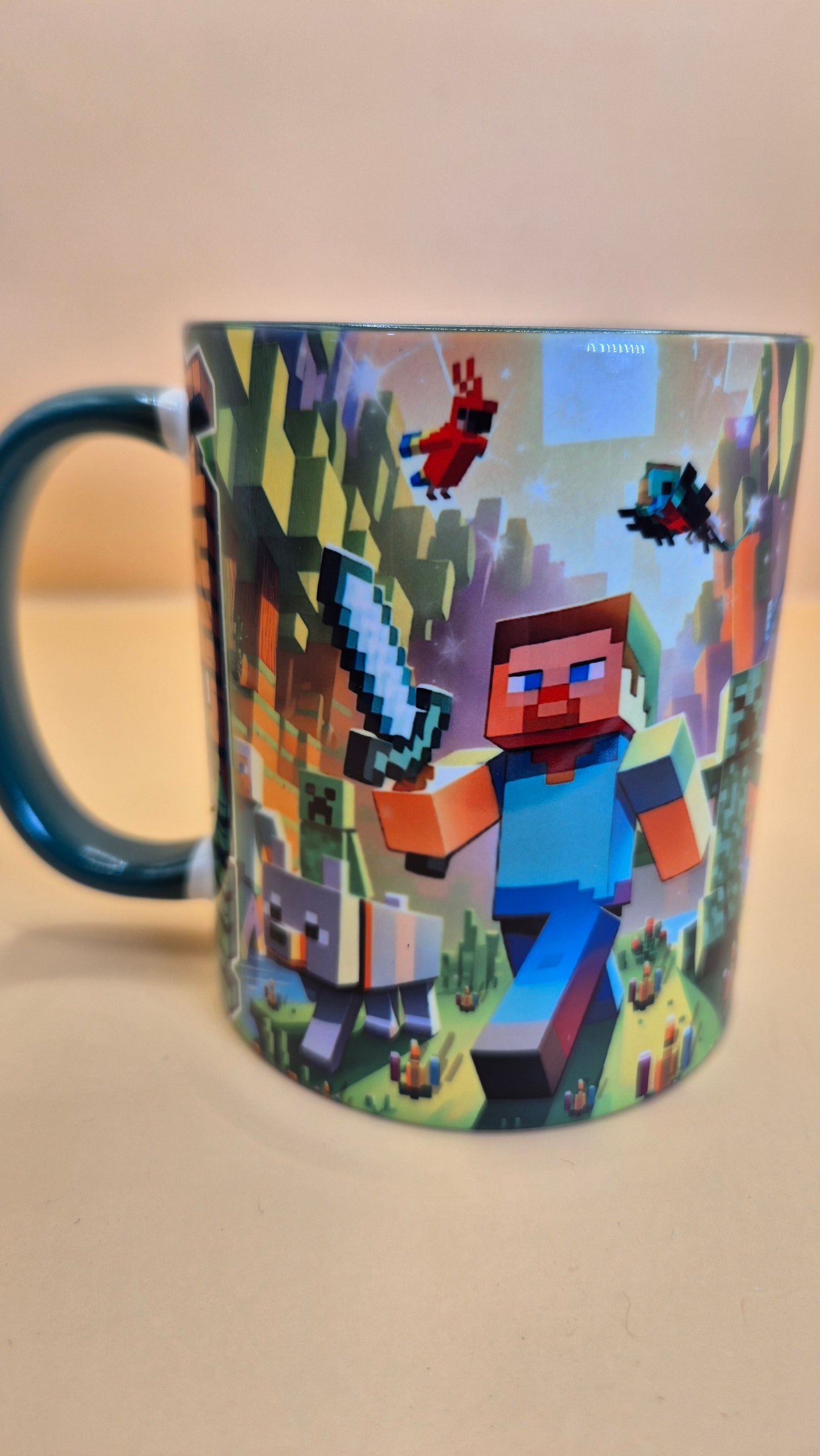 Minecraft-Themed Mugs โ 20 Full-Color Designs! 11 oz sublimation mugs
