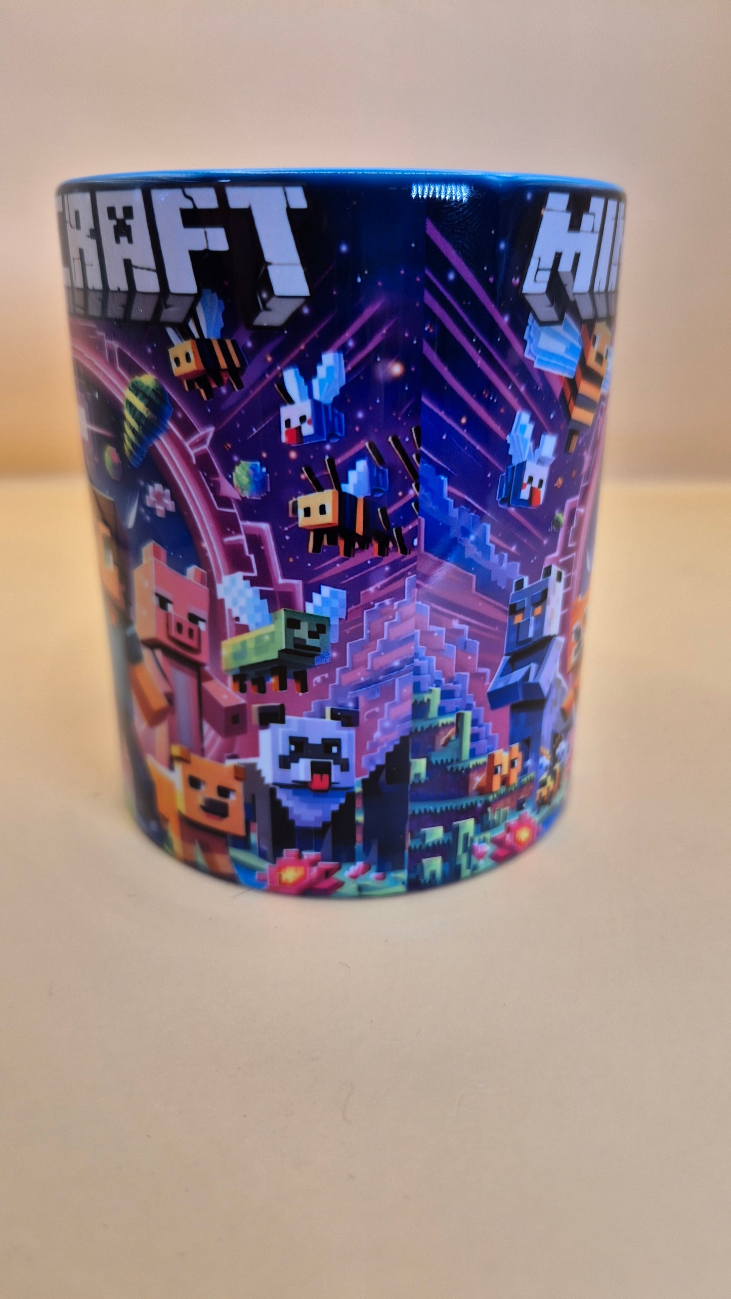 Minecraft-Themed Mugs โ 20 Full-Color Designs! 11 oz sublimation mugs