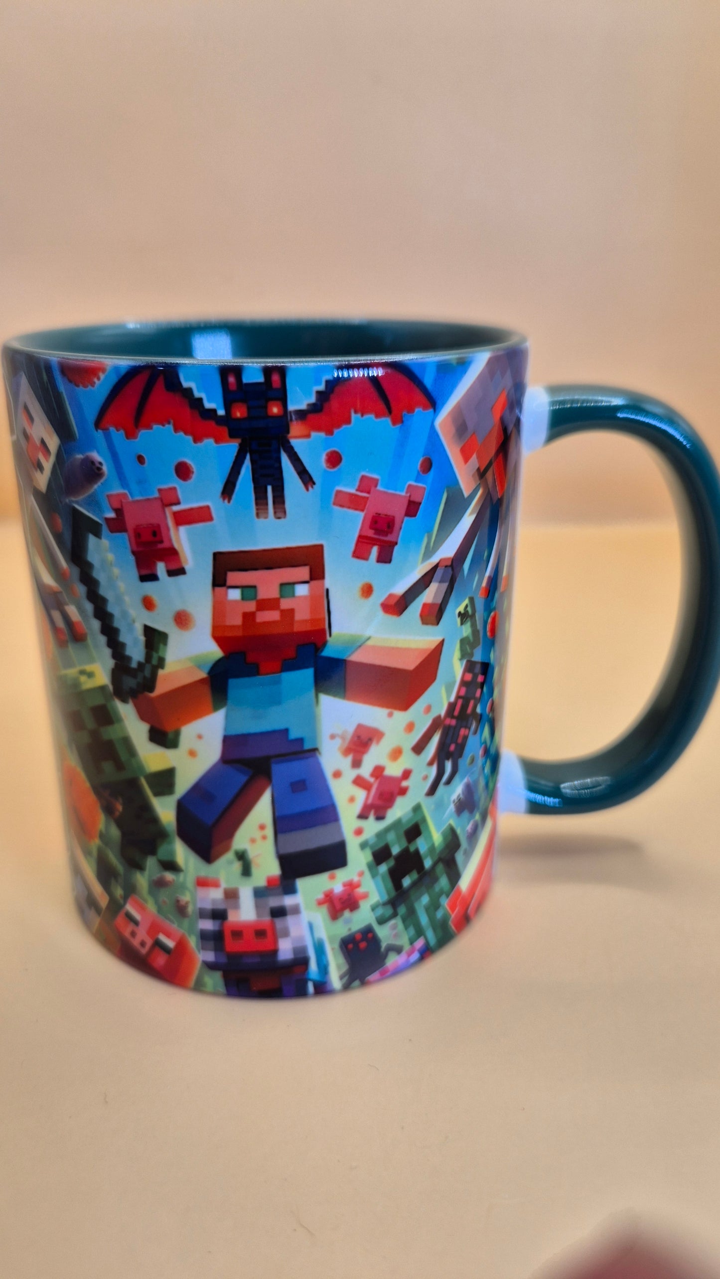 Minecraft-Themed Mugs โ 20 Full-Color Designs! 11 oz sublimation mugs