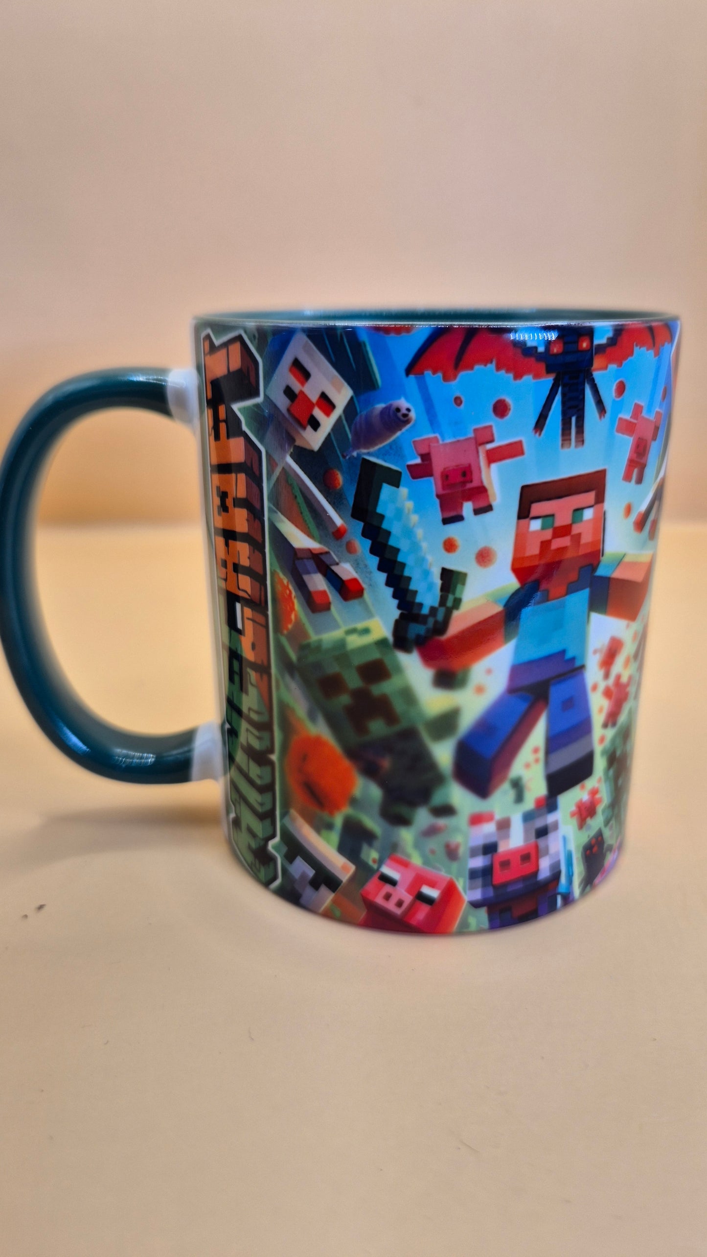Minecraft-Themed Mugs โ 20 Full-Color Designs! 11 oz sublimation mugs