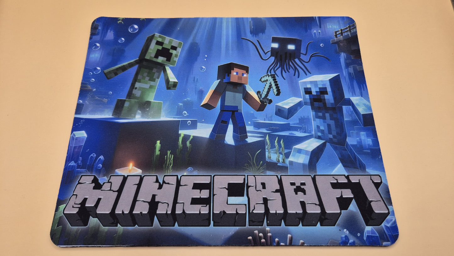 20 Game Minecraft Characters mouse Pads, muse mat ā Straight & Taper Designs