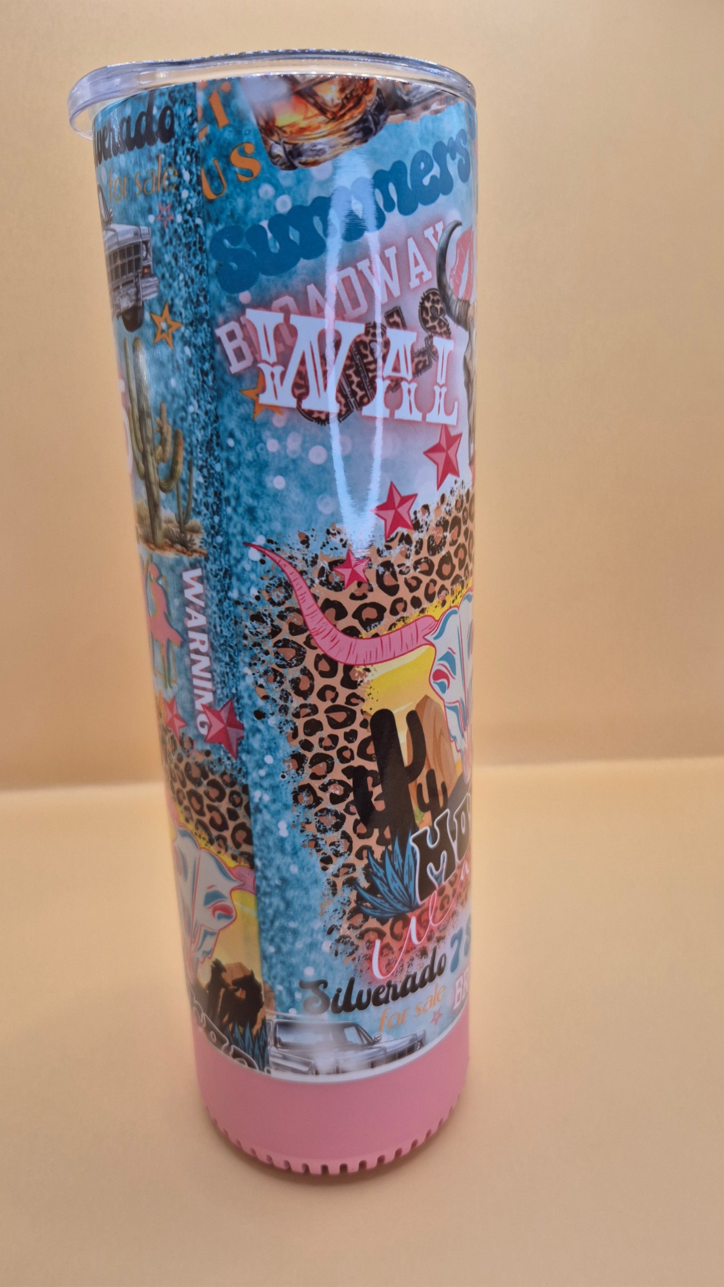 Tumbler with music !!! Personalized and sublimation product Country design