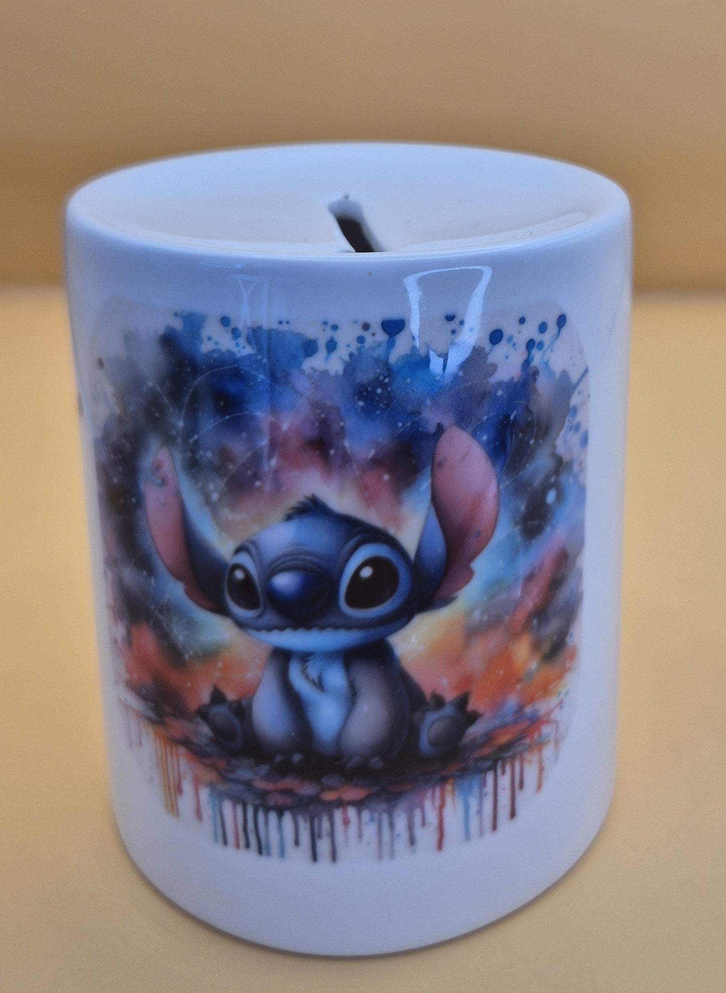 Personalised Money Box Piggy Bank Stitch, Labubu Disney ....