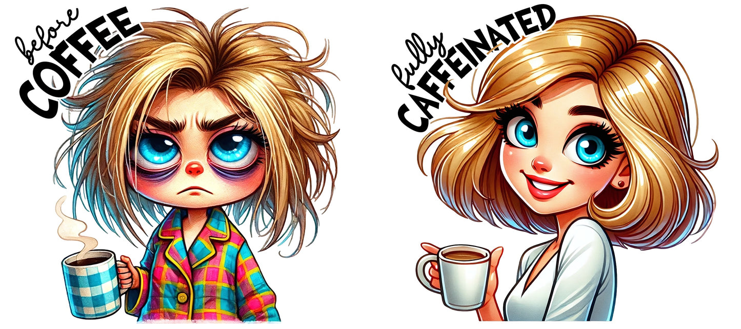 Sarcastic Coffee Mug – Funny Sublimation Wrap | Customizable with Name