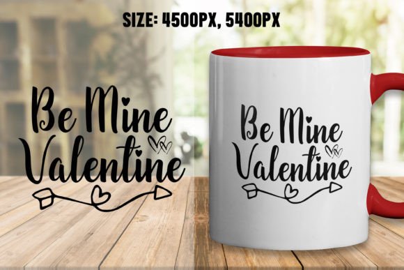 Happy Valentine's Day Mug Wrap , 11oz mug, dishwasher safe