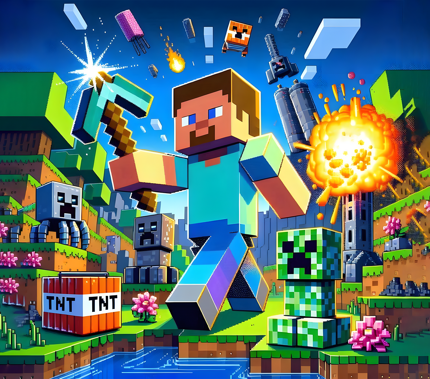 20 Game Minecraft Characters mouse Pads, muse mat ā Straight & Taper Designs