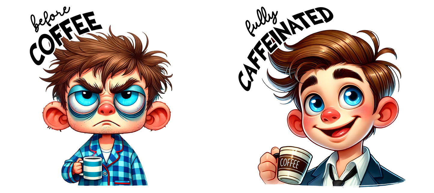Sarcastic Coffee Mug – Funny Sublimation Wrap | Customizable with Name