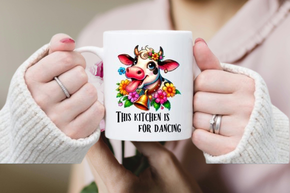 Sarcastic Funny Cow Mug /Sublimation, -Funny Novelty Gift MUG