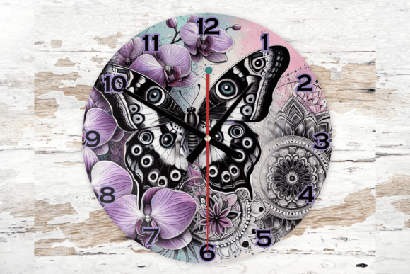 Wall Clock 30cm your home decor high-quality MDF