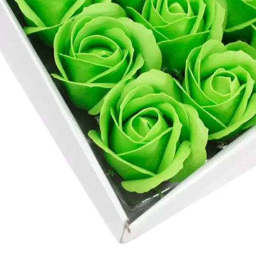 Pack of 10 Craft Soap Roses - Wedding Party Favours Table Decor Flowers Shaped