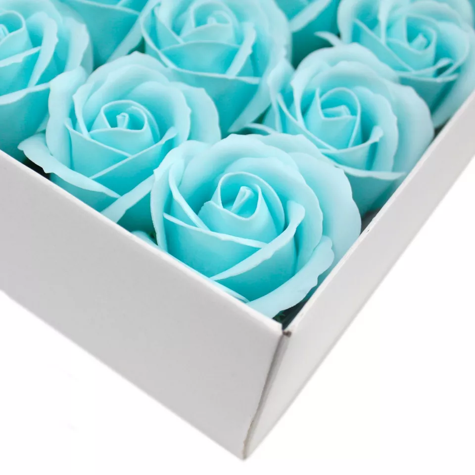 Pack of 10 Craft Soap Roses - Wedding Party Favours Table Decor Flowers Shaped