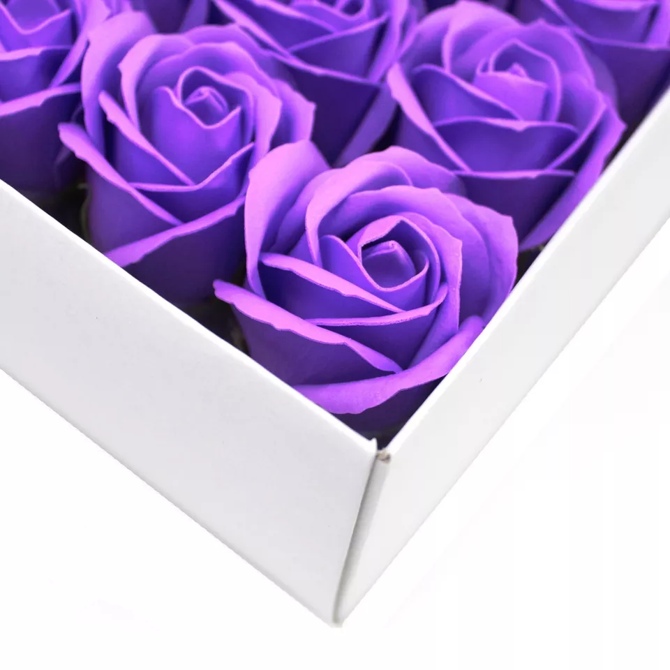 Pack of 10 Craft Soap Roses - Wedding Party Favours Table Decor Flowers Shaped