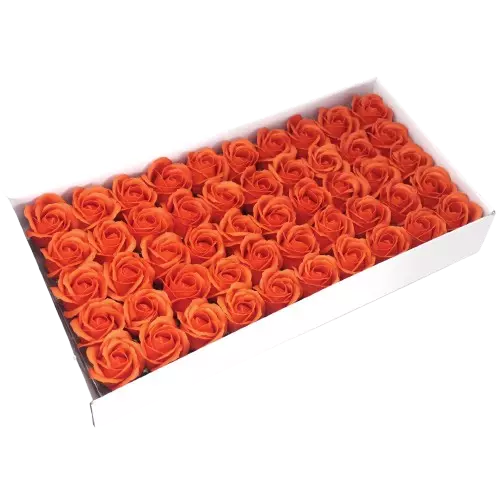 Pack of 10 Craft Soap Roses - Wedding Party Favours Table Decor Flowers Shaped