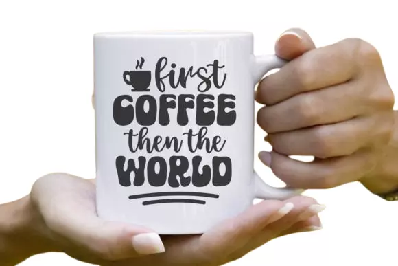 Coffee Svg Bundle, Funny Coffee Quotes-Mug Sublimation