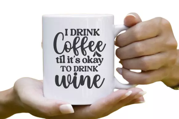 Coffee Svg Bundle, Funny Coffee Quotes-Mug Sublimation