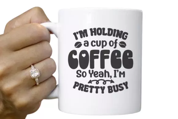 Coffee Svg Bundle, Funny Coffee Quotes-Mug Sublimation