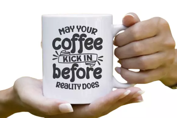 Coffee Svg Bundle, Funny Coffee Quotes-Mug Sublimation