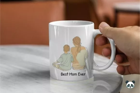 Mother's Day Ceramic Mug 11oz β Best Mom Ever Mug