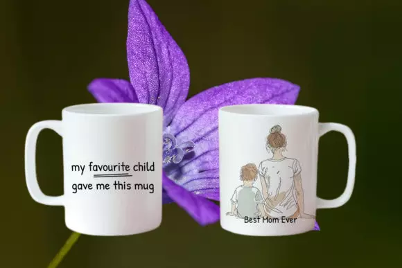 Mother's Day Ceramic Mug 11oz β Best Mom Ever Mug