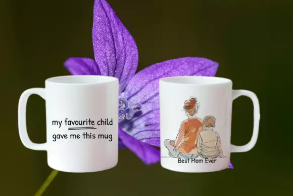 Mother's Day Ceramic Mug 11oz β Best Mom Ever Mug