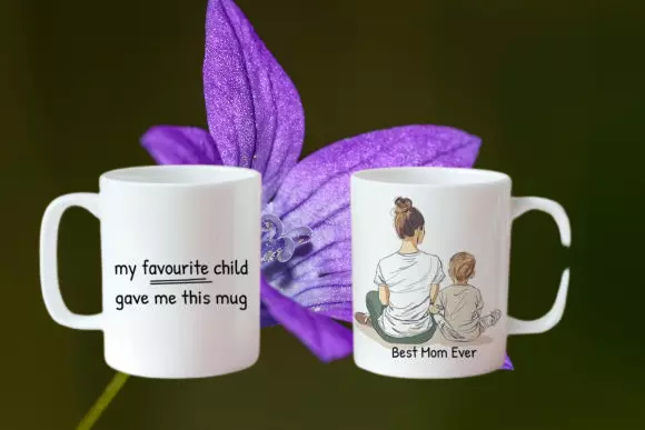 Mother's Day Ceramic Mug 11oz β Best Mom Ever Mug