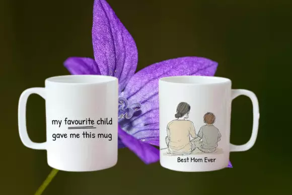 Mother's Day Ceramic Mug 11oz β Best Mom Ever Mug