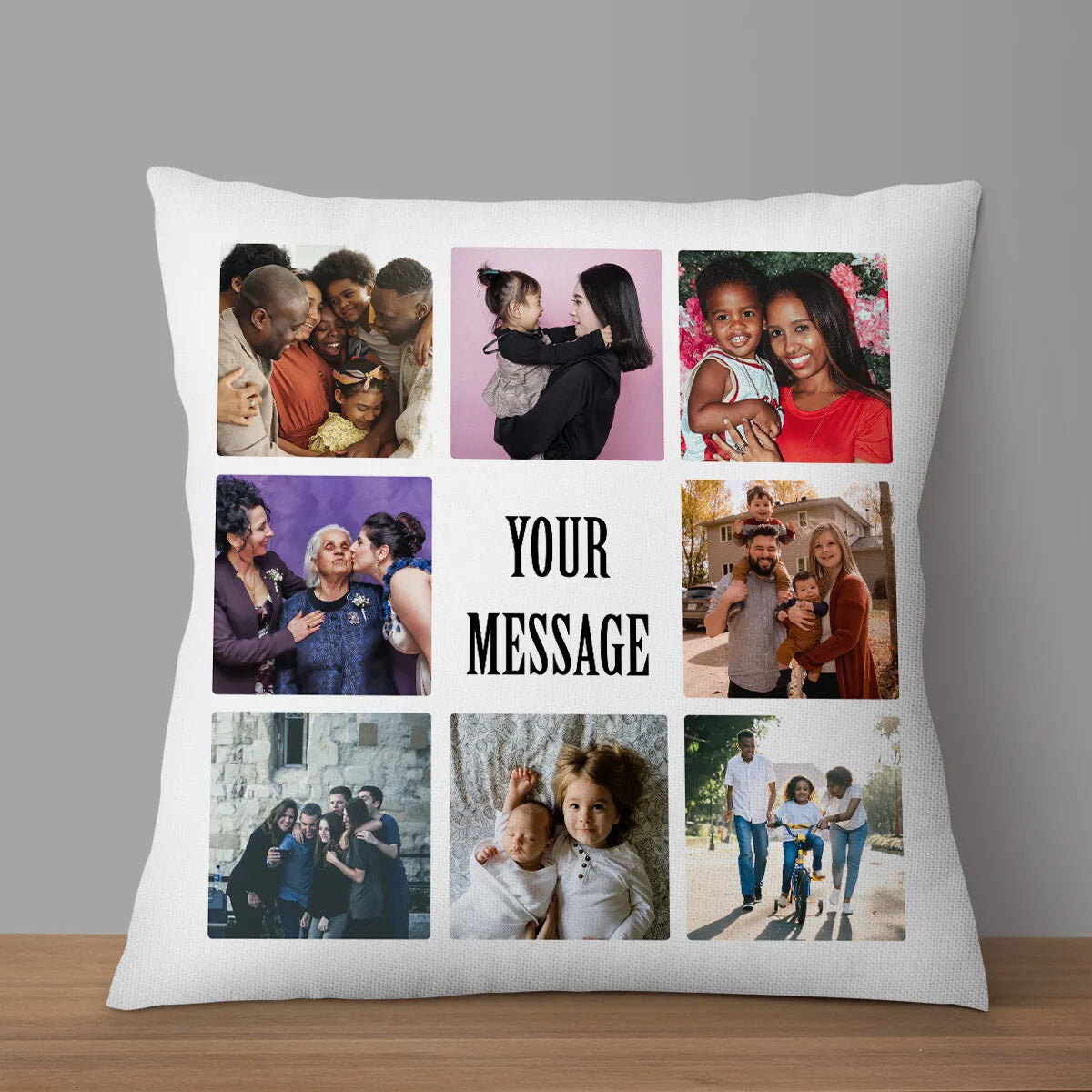 Personalised Cushion Case Cushion Cover with your picture up to 9 picture