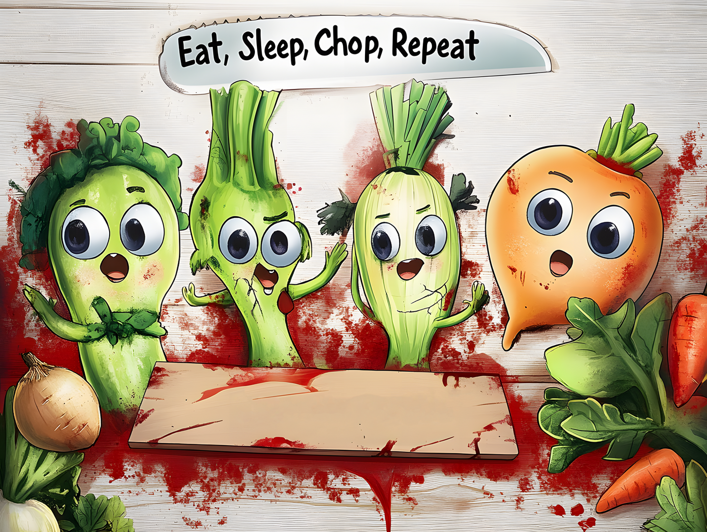 Funny Kitchen Cutting/chopping Board - 15 funny design two sizes A4 and A3 size