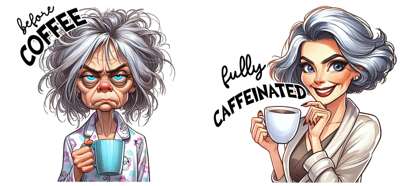 Sarcastic Coffee Mug – Funny Sublimation Wrap | Customizable with Name