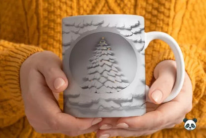 3D Christmas Mug Sublimation, Secret Santa ,christmas Gift