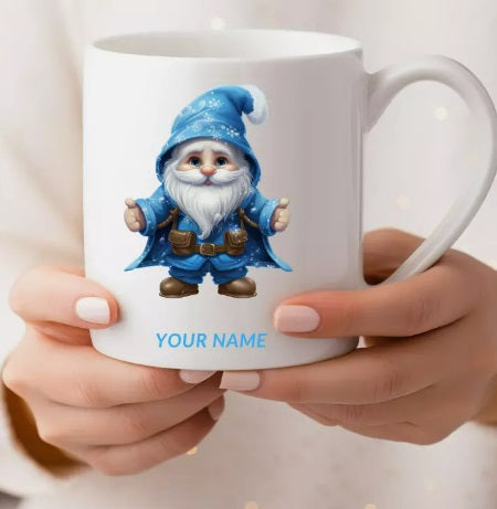 PERSONALISED CHRISTMAS Mug, Secret Santa Gift, Personalised Mug, Name Mug Gift pattern 1