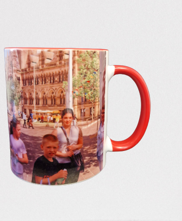 Personalized Colour  Mug orange - your picture or txt