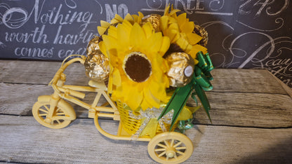 Sweet surprise bike perfect for any occasion Ferrero Rocher - Yellow