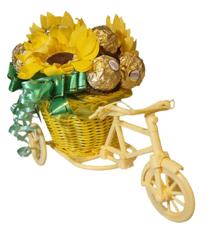 Sweet surprise bike perfect for any occasion Ferrero Rocher - Yellow