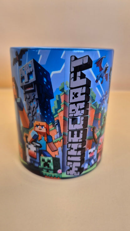 Minecraft-Themed Mugs – 20 Full-Color Designs!  11 oz sublimation mugs