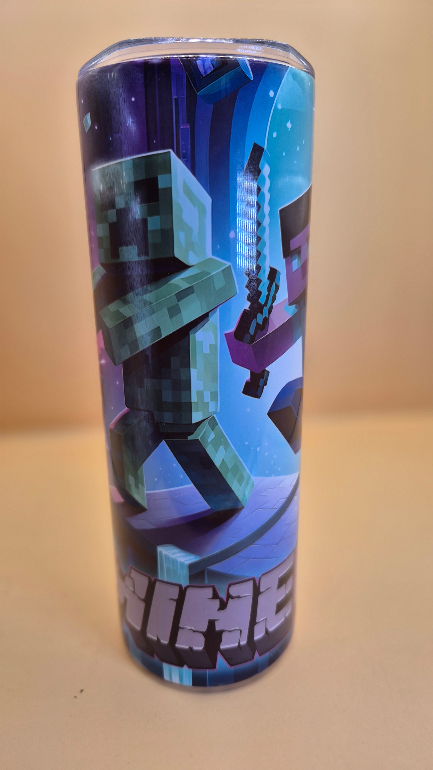 20 Game MINECRAFT Characters to choice Tumbler 600 ml hot and cold drinks