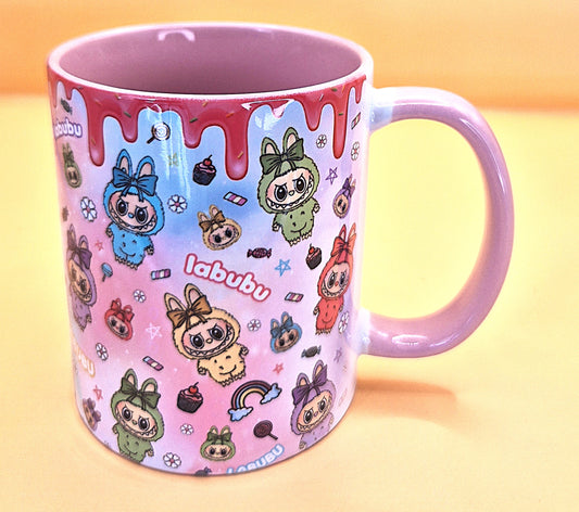 LABUBU Mug 11 oz – A Splash of Colorful Joy!