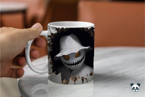 Halloween Sublimation Mug 3d