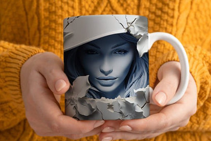 Halloween Sublimation Mug 3d