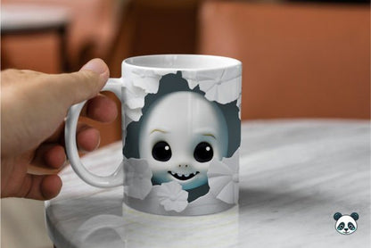 Halloween Sublimation Mug 3d