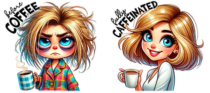 Sarcastic Coffee Mug – Funny Sublimation Wrap | Customizable with Name